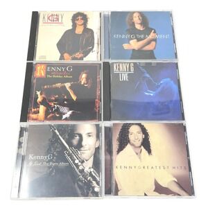 Kenny G CD Lot Silhouette The Moment Miracles Live Greatest Hits Duets Album